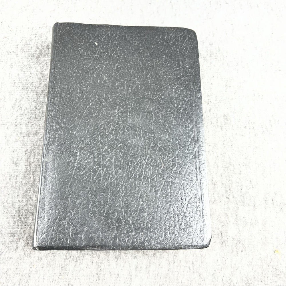 Vintage Nave's Topical Bible Orville J Nave Black Leather HC Southwestern 1922